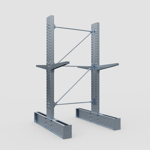 Cantilever Rack - Double Sided - Super Heavy Duty - Hot Dip Galvanized - Full Bay - Height 4267mm