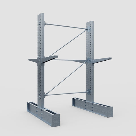 Cantilever Rack - Double Sided - Super Heavy Duty - Hot Dip Galvanized - Full Bay - Height 4267mm