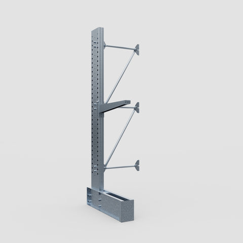 Cantilever Rack - Double Sided - Heavy Duty - Hot Dip Galvanized - Full Bay - Height 3048mm