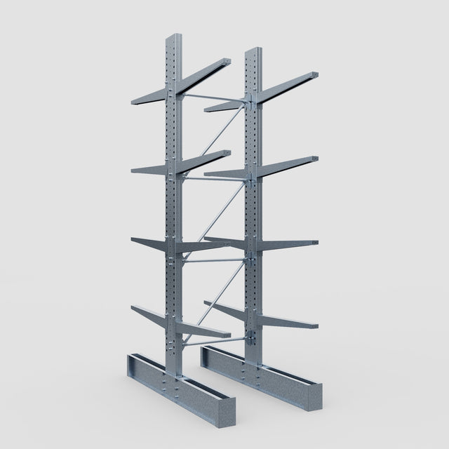 Cantilever Rack - Double Sided - Heavy Duty - Hot Dip Galvanized - Ful ...
