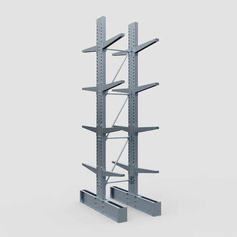 Cantilever Rack - Double Sided - Ultra Heavy Duty - Hot Dip Galvanized - Full Bay - Height 4877mm
