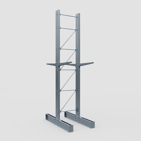 Cantilever Rack - Double Sided - Ultra Heavy Duty - Hot Dip Galvanized - Full Bay - Height 5791mm