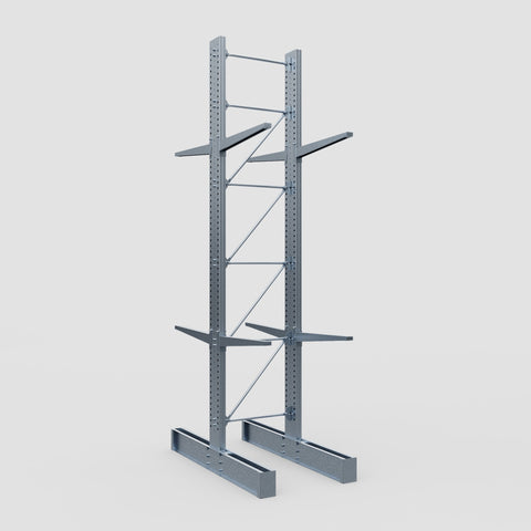 Cantilever Rack - Double Sided - Heavy Duty - Hot Dip Galvanized - Full Bay - Height 5791mm