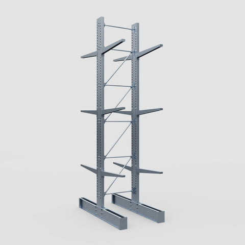 Cantilever Rack - Double Sided - Heavy Duty - Hot Dip Galvanized - Full Bay - Height 5791mm