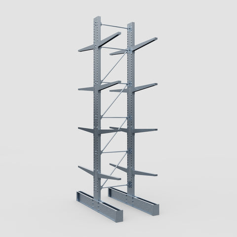 Cantilever Rack - Double Sided - Heavy Duty - Hot Dip Galvanized - Full Bay - Height 5791mm