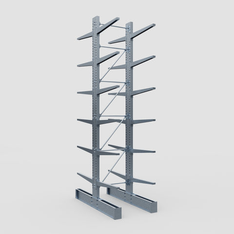 Cantilever Rack - Double Sided - Super Heavy Duty - Hot Dip Galvanized - Full Bay - Height 5791mm