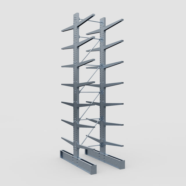 Cantilever Rack - Double Sided - Heavy Duty - Hot Dip Galvanized - Ful ...