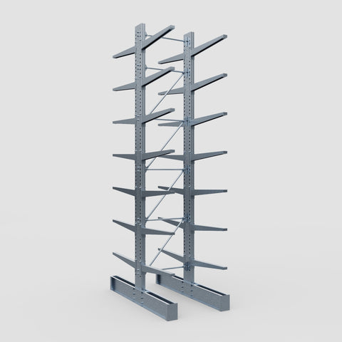 Cantilever Rack - Double Sided - Ultra Heavy Duty - Hot Dip Galvanized - Full Bay - Height 5791mm