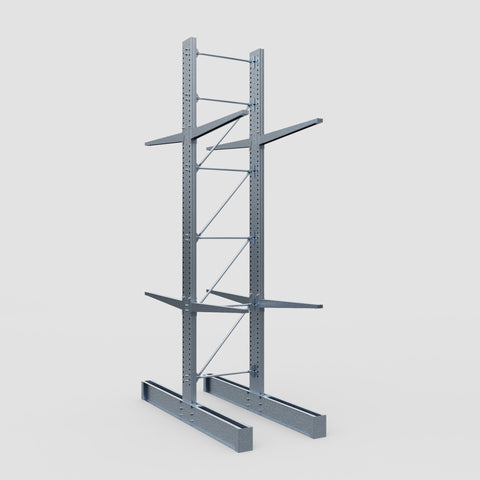 Cantilever Rack - Double Sided - Super Heavy Duty - Hot Dip Galvanized - Full Bay - Height 5791mm