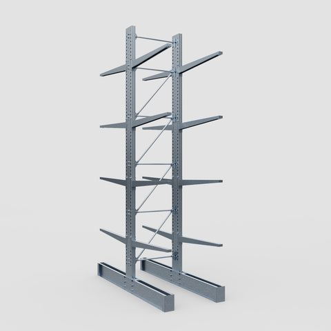 Cantilever Rack - Double Sided - Heavy Duty - Hot Dip Galvanized - Full Bay - Height 5791mm