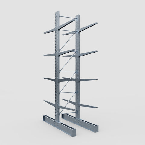 Cantilever Rack - Double Sided - Ultra Heavy Duty - Hot Dip Galvanized - Full Bay - Height 5791mm
