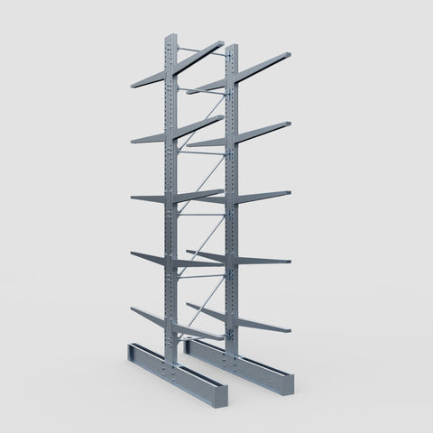 Cantilever Rack - Double Sided - Ultra Heavy Duty - Hot Dip Galvanized - Full Bay - Height 5791mm