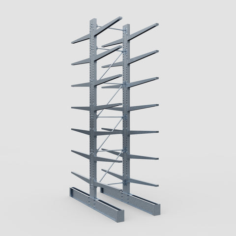 Cantilever Rack - Double Sided - Ultra Heavy Duty - Hot Dip Galvanized - Full Bay - Height 5791mm