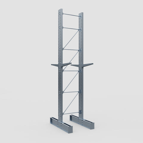 Cantilever Rack - Double Sided - Heavy Duty - Hot Dip Galvanized - Full Bay - Height 5791mm