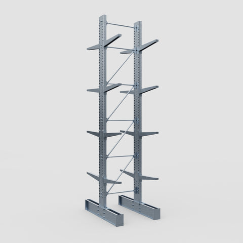 Cantilever Rack - Double Sided - Super Heavy Duty - Hot Dip Galvanized - Full Bay - Height 5791mm