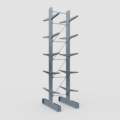 Cantilever Rack - Double Sided - Ultra Heavy Duty - Hot Dip Galvanized - Full Bay - Height 5791mm