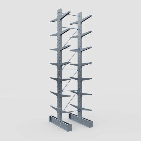Cantilever Rack - Double Sided - Super Heavy Duty - Hot Dip Galvanized - Full Bay - Height 5791mm