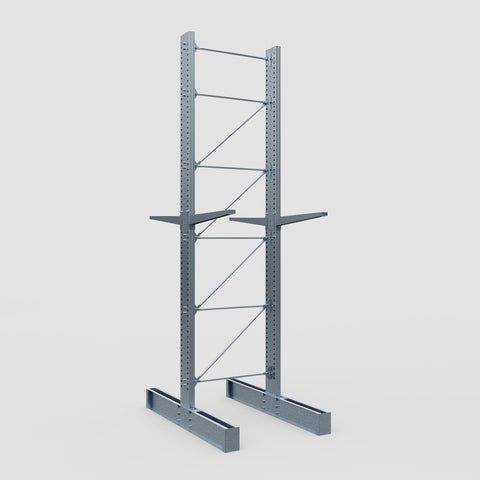 Cantilever Rack - Double Sided - Ultra Heavy Duty - Hot Dip Galvanized - Full Bay - Height 5791mm