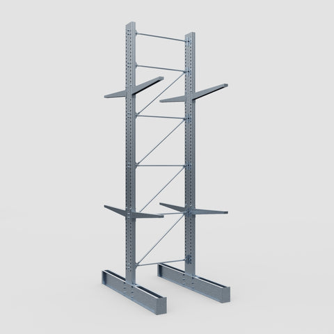 Cantilever Rack - Double Sided - Heavy Duty - Hot Dip Galvanized - Full Bay - Height 5791mm