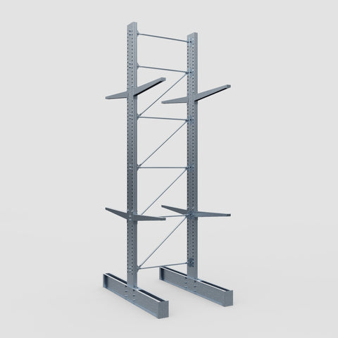 Cantilever Rack - Double Sided - Ultra Heavy Duty - Hot Dip Galvanized - Full Bay - Height 5791mm