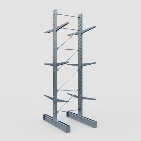 Cantilever Rack - Double Sided - Heavy Duty - Hot Dip Galvanized - Full Bay - Height 5791mm