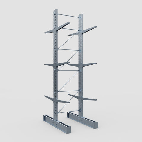 Cantilever Rack - Double Sided - Ultra Heavy Duty - Hot Dip Galvanized - Full Bay - Height 5791mm