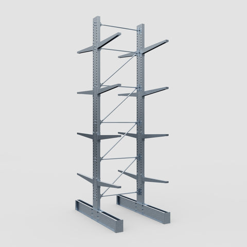 Cantilever Rack - Double Sided - Heavy Duty - Hot Dip Galvanized - Full Bay - Height 5791mm