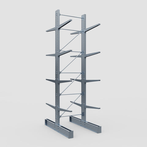 Cantilever Rack - Double Sided - Super Heavy Duty - Hot Dip Galvanized - Full Bay - Height 5791mm