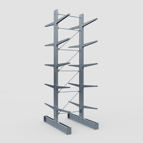 Cantilever Rack - Double Sided - Heavy Duty - Hot Dip Galvanized - Full Bay - Height 5791mm