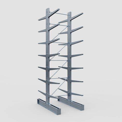 Cantilever Rack - Double Sided - Heavy Duty - Hot Dip Galvanized - Full Bay - Height 5791mm