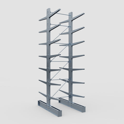 Cantilever Rack - Double Sided - Ultra Heavy Duty - Hot Dip Galvanized - Full Bay - Height 5791mm