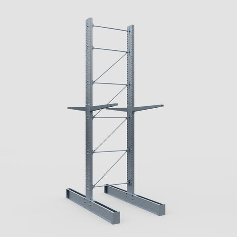 Cantilever Rack - Double Sided - Heavy Duty - Hot Dip Galvanized - Full Bay - Height 5791mm