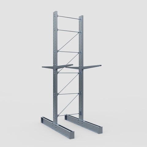 Cantilever Rack - Double Sided - Super Heavy Duty - Hot Dip Galvanized - Full Bay - Height 5791mm