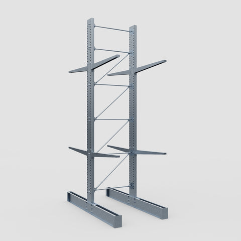 Cantilever Rack - Double Sided - Heavy Duty - Hot Dip Galvanized - Full Bay - Height 5791mm