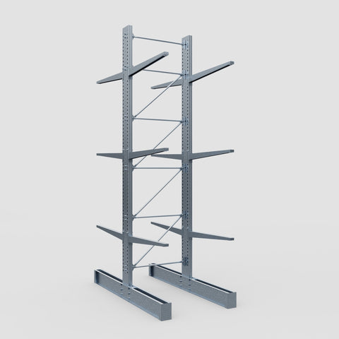 Cantilever Rack - Double Sided - Super Heavy Duty - Hot Dip Galvanized - Full Bay - Height 5791mm