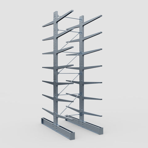 Cantilever Rack - Double Sided - Super Heavy Duty - Hot Dip Galvanized - Full Bay - Height 5791mm