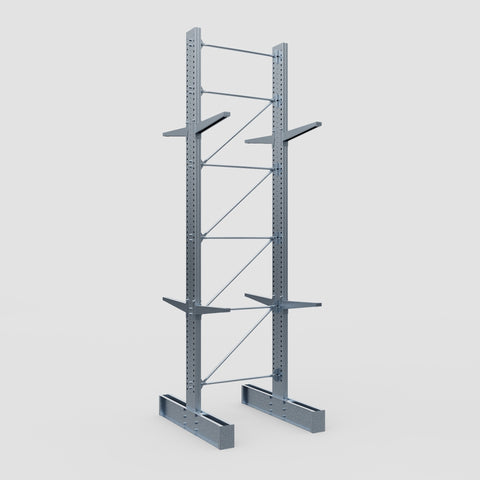 Cantilever Rack - Double Sided - Heavy Duty - Hot Dip Galvanized - Full Bay - Height 5791mm