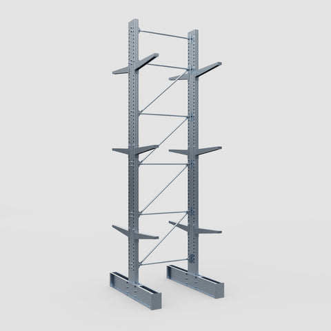 Cantilever Rack - Double Sided - Heavy Duty - Hot Dip Galvanized - Full Bay - Height 5791mm