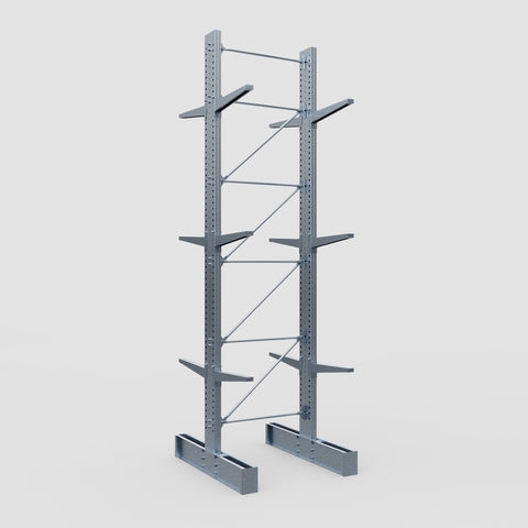 Cantilever Rack - Double Sided - Super Heavy Duty - Hot Dip Galvanized - Full Bay - Height 5791mm
