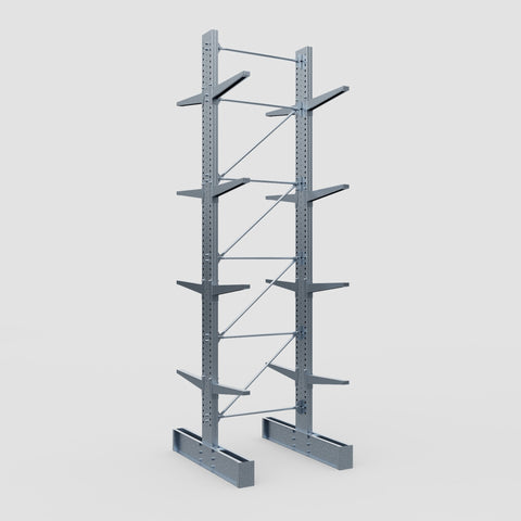 Cantilever Rack - Double Sided - Heavy Duty - Hot Dip Galvanized - Full Bay - Height 5791mm