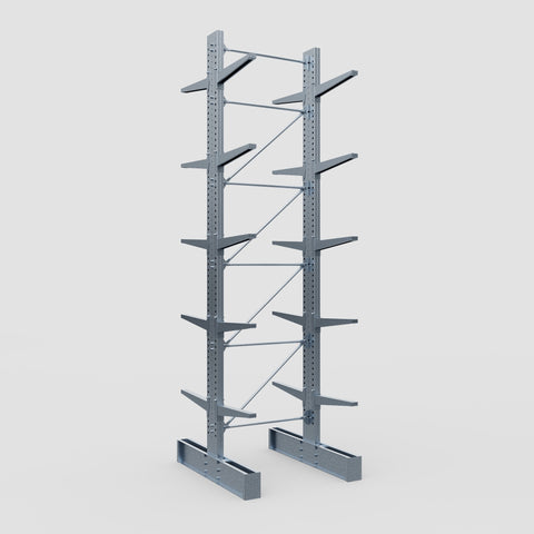 Cantilever Rack - Double Sided - Heavy Duty - Hot Dip Galvanized - Full Bay - Height 5791mm