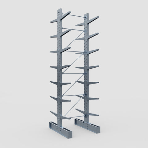 Cantilever Rack - Double Sided - Super Heavy Duty - Hot Dip Galvanized - Full Bay - Height 5791mm