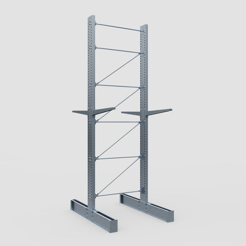 Cantilever Rack - Double Sided - Heavy Duty - Hot Dip Galvanized - Full Bay - Height 5791mm