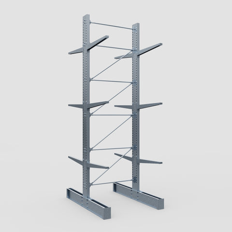 Cantilever Rack - Double Sided - Heavy Duty - Hot Dip Galvanized - Full Bay - Height 5791mm