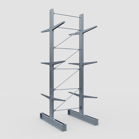 Cantilever Rack - Double Sided - Super Heavy Duty - Hot Dip Galvanized - Full Bay - Height 5791mm