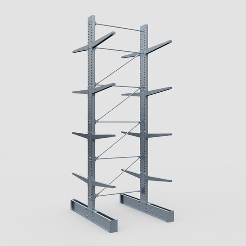 Cantilever Rack - Double Sided - Heavy Duty - Hot Dip Galvanized - Full Bay - Height 5791mm