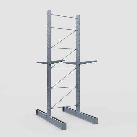 Cantilever Rack - Double Sided - Heavy Duty - Hot Dip Galvanized - Full Bay - Height 5791mm