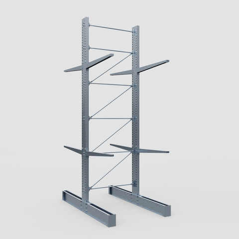 Cantilever Rack - Double Sided - Heavy Duty - Hot Dip Galvanized - Full Bay - Height 5791mm