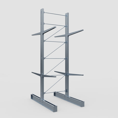 Cantilever Rack - Double Sided - Super Heavy Duty - Hot Dip Galvanized - Full Bay - Height 5791mm