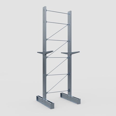 Cantilever Rack - Double Sided - Super Heavy Duty - Hot Dip Galvanized - Full Bay - Height 5791mm